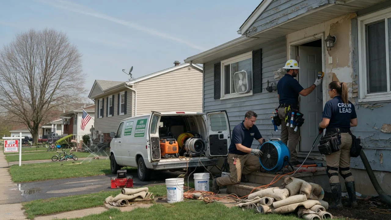 Flood Cleanup in Burkeville, TX near me