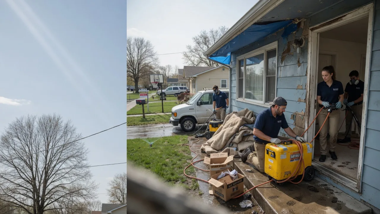 Basement Flood Cleanup in Burkeville, TX near me